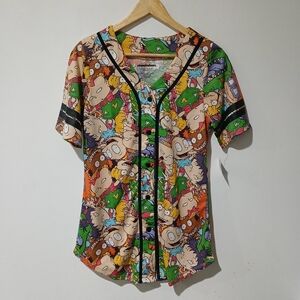 Nickelodeon Rugrats Jersey Size Juniors: L (NEW)